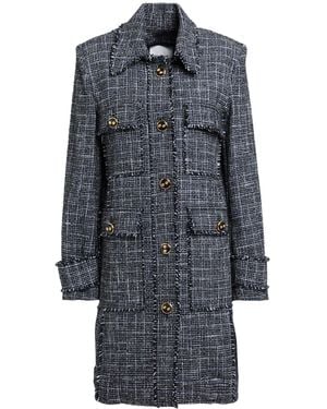 St. John Coat Cotton, Polyester, Synthetic Fibers, Wool, Silk - Gray