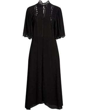 Isabel Marant Midi Dress Viscose, Polyester - Black
