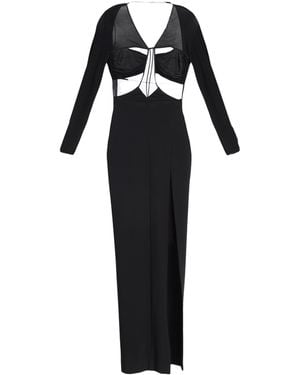 Nensi Dojaka Maxi Dress - Black