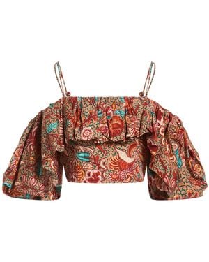 Ulla Johnson Top - Brown