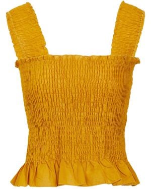 8 by YOOX Top - Yellow