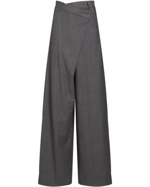 White Sand Pants Wool, Polyester, Elastane - Gray