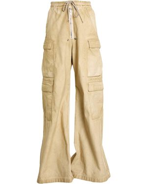 Rick Owens Trousers Cotton - Natural