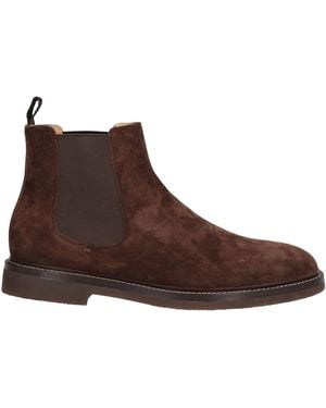 Brunello Cucinelli Ankle Boots Leather - Brown