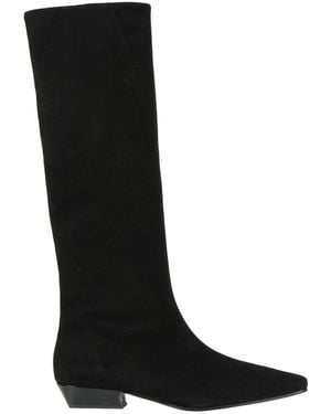 J.A.P. JOSE ANTONIO PEREIRA Boot Leather - Black