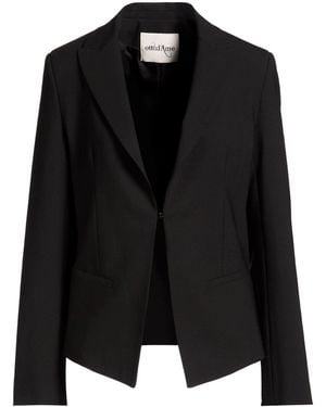 Ottod'Ame Blazer Polyester, Virgin Wool, Elastane - Black