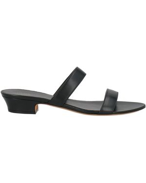 The Row Sandals - Black