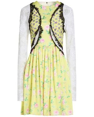 MSGM Mini Dress Polyester - Yellow