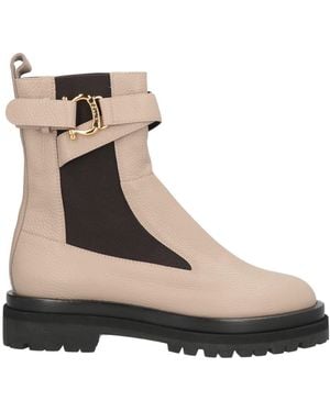 Pollini Botines De Caña Alta - Neutro