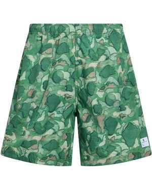Department 5 Military Shorts & Bermuda Shorts Cotton - Green