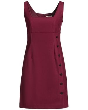 Ottod'Ame Mini Dress Polyester, Virgin Wool, Elastane - Red