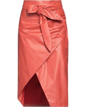 Gaelle Paris Midi Skirt - Red