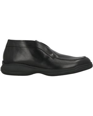 Santoni Ankle Boots Leather - Black