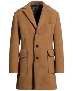 Bob Coat Polyester, Acrylic, Wool, Elastane - Brown