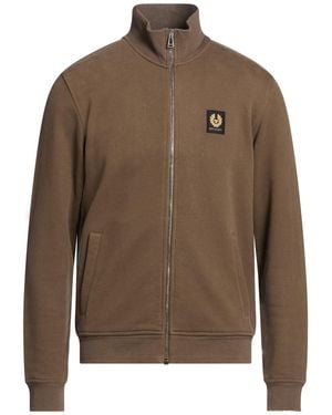 Belstaff Sweatshirt Cotton, Elastane - Brown
