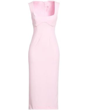 Imperial Midi Dresses - Pink