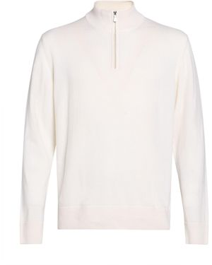 Eleventy Ivory Sweater Cashmere - White