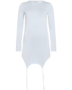 Thinking Mu Sky T-Shirt Modal, Polyester - Blue