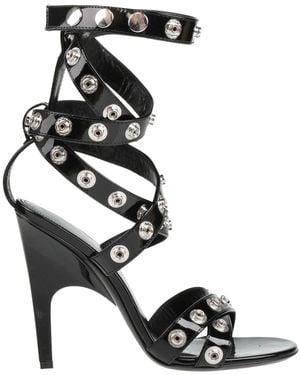 The Attico Sandals Synthetic Material - Black