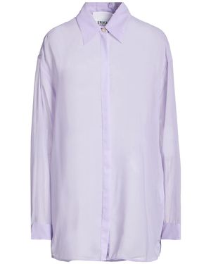 Erika Cavallini Semi Couture Shirt Polyester - Purple