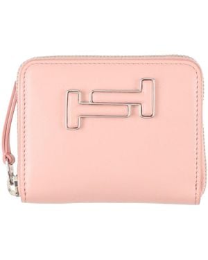 Tod's Light Wallet Leather - Pink