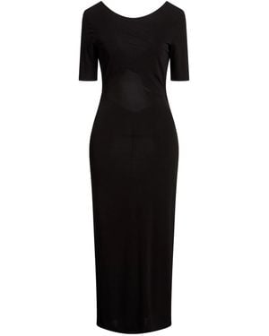 ARMANI EXCHANGE Midi Dress - Black