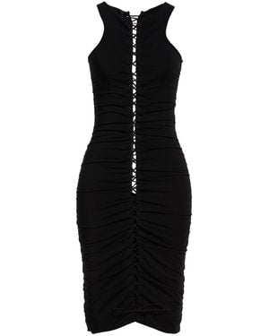 Unravel Project Mini Dress Cotton - Black