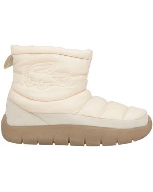 Lacoste Ankle Boots - Natural