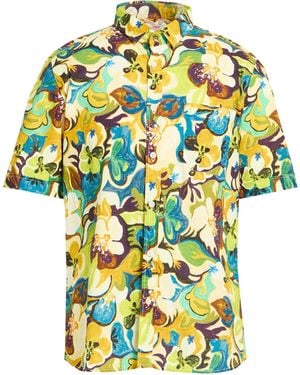 Bob Shirt Linen, Cotton - Yellow