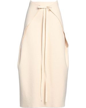Jil Sander Midi Skirt - Natural
