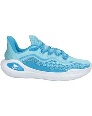 Under Armour Azure Sneakers Textile Fibers, Synthetisches Material - Blue