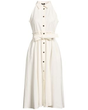 Liu Jo Vestido Midi - Blanco