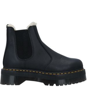 Dr. Martens Botines De Caña Alta - Negro