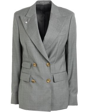 L.B.M. 1911 Blazer Virgin Wool - Grey