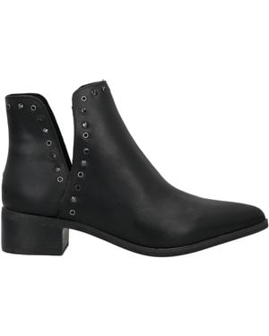 Exe' Ankle Boots Textile Fibers - Black