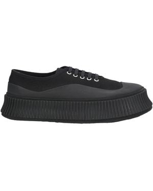 Jil Sander Sneakers Textile Fibers - Black