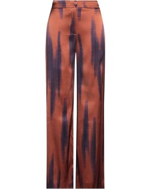 Momoní Trousers Silk, Elastane - Red