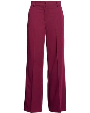 Kontatto Pants Polyester, Viscose, Elastane - Red