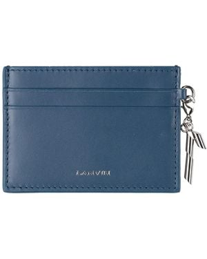 Lanvin Midnight Cardholder Calfskin - Blue