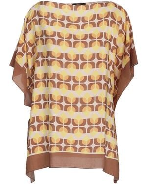 SEVENTY VENEZIA Blush Top Silk - White