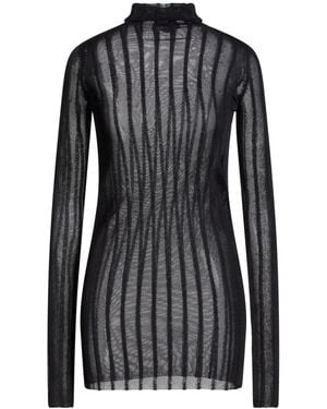 The Attico Rollkragenpullover - Schwarz