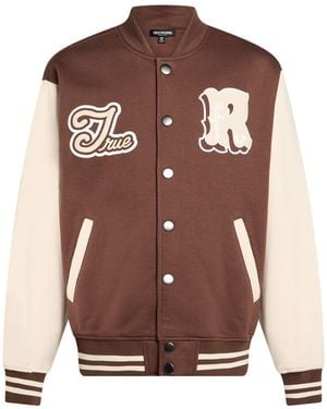 TRUE RELIGION Jacket Cotton, Polyester - Brown
