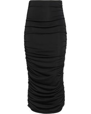 ANDAMANE Midi Skirt - Black
