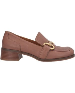 Elvio Zanon Loafers - Brown
