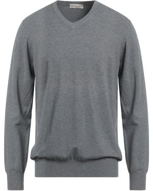 Cashmere Company Sweater Wool, Cashmere, Elastane - Gray