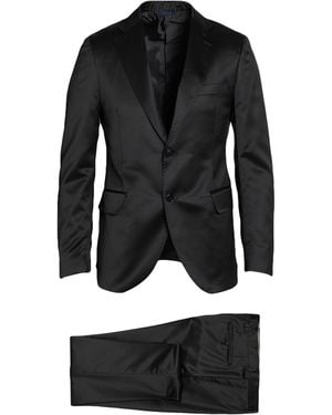 Tombolini Suit Acetate, Wool - Black
