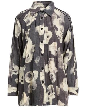 LOVEBIRDS Shirt Wool - Gray