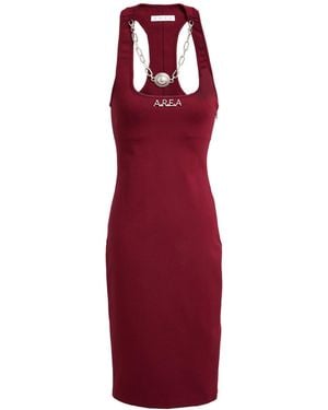 Area Midi Dress - Red