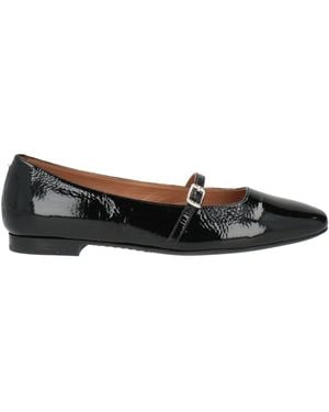 Frau Ballet Flats Leather - Black