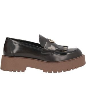 Ovyè Dark Loafers Leather - Gray